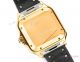 Ice Out Cartier Santos THB Factory Automatic Copy Watch Gold-Black Rubber Strap (7)_th.jpg